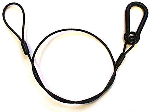 18 Black Safety Cable Lighting Accessory, 25 Bundle