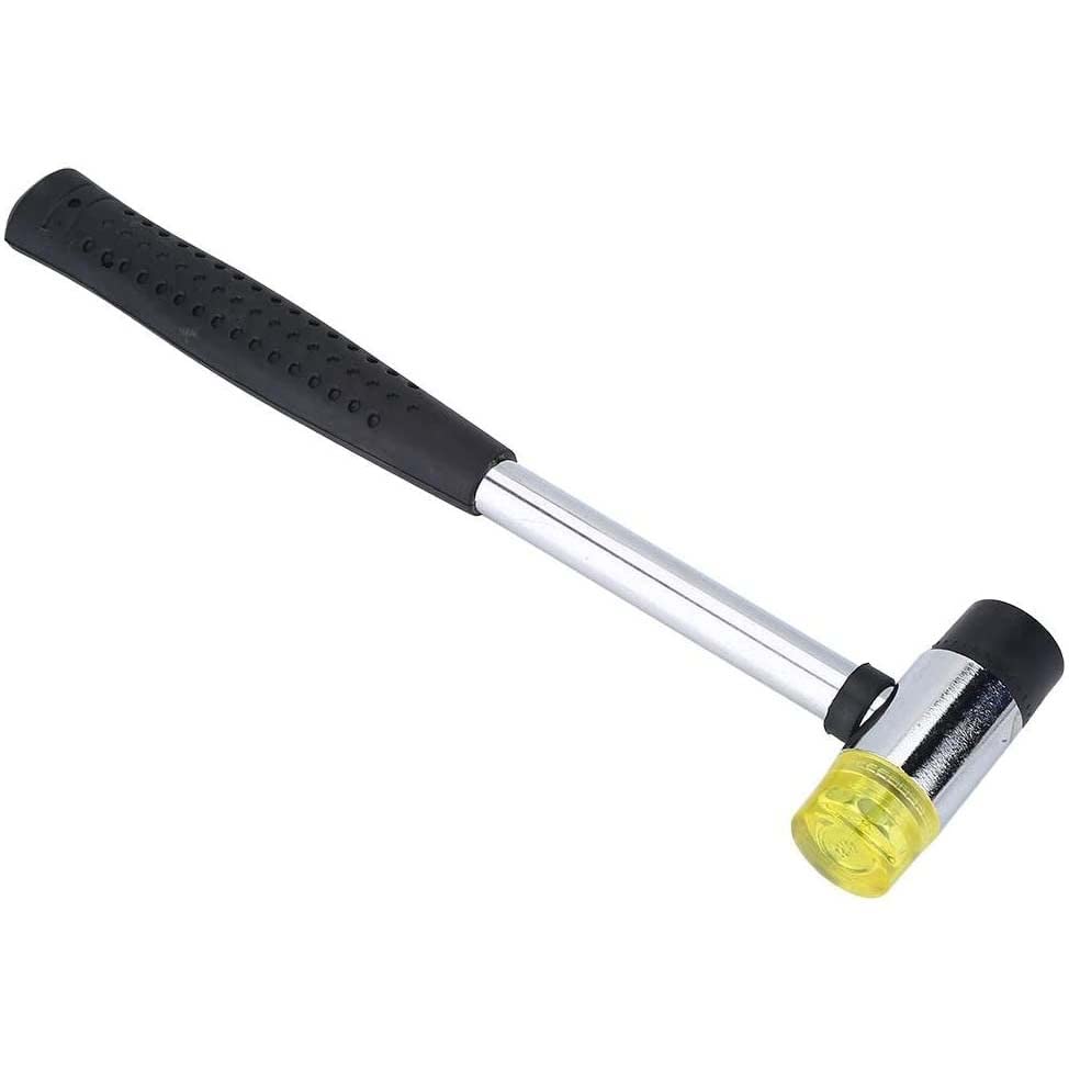 Guitar Luthiers Hammer Double Headed Tool Rubber Mallet Fret Fretboard Fretwork for Bass Guitar Ukulele Mandolin Banjo all Strin
