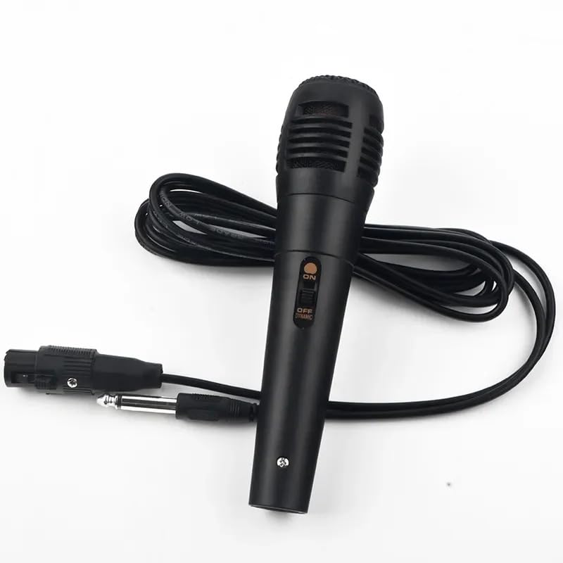 Hybite Dynamic Microphone Karaoke With Wire Mike Unidirectional Vocal Wired Dynamic Cardioid Microphone Wire For Solo Vocals & K