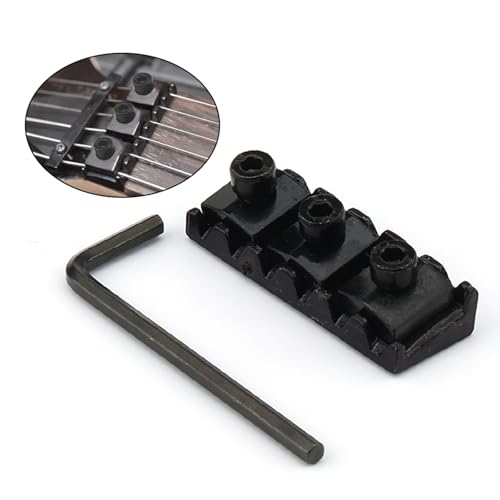 JIUWU 42mm Black Nut Wrench Screw for Floyd Rose Tremolo Double Locking System