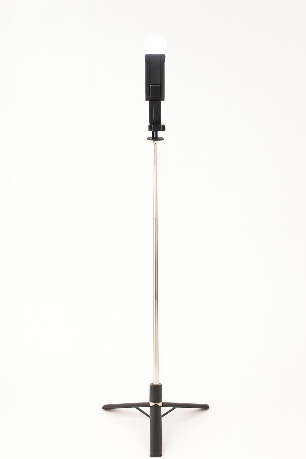 Adjustable Microphone Stand With Tripod Base, Black, Height Adjustable, Professional Audio Equipment