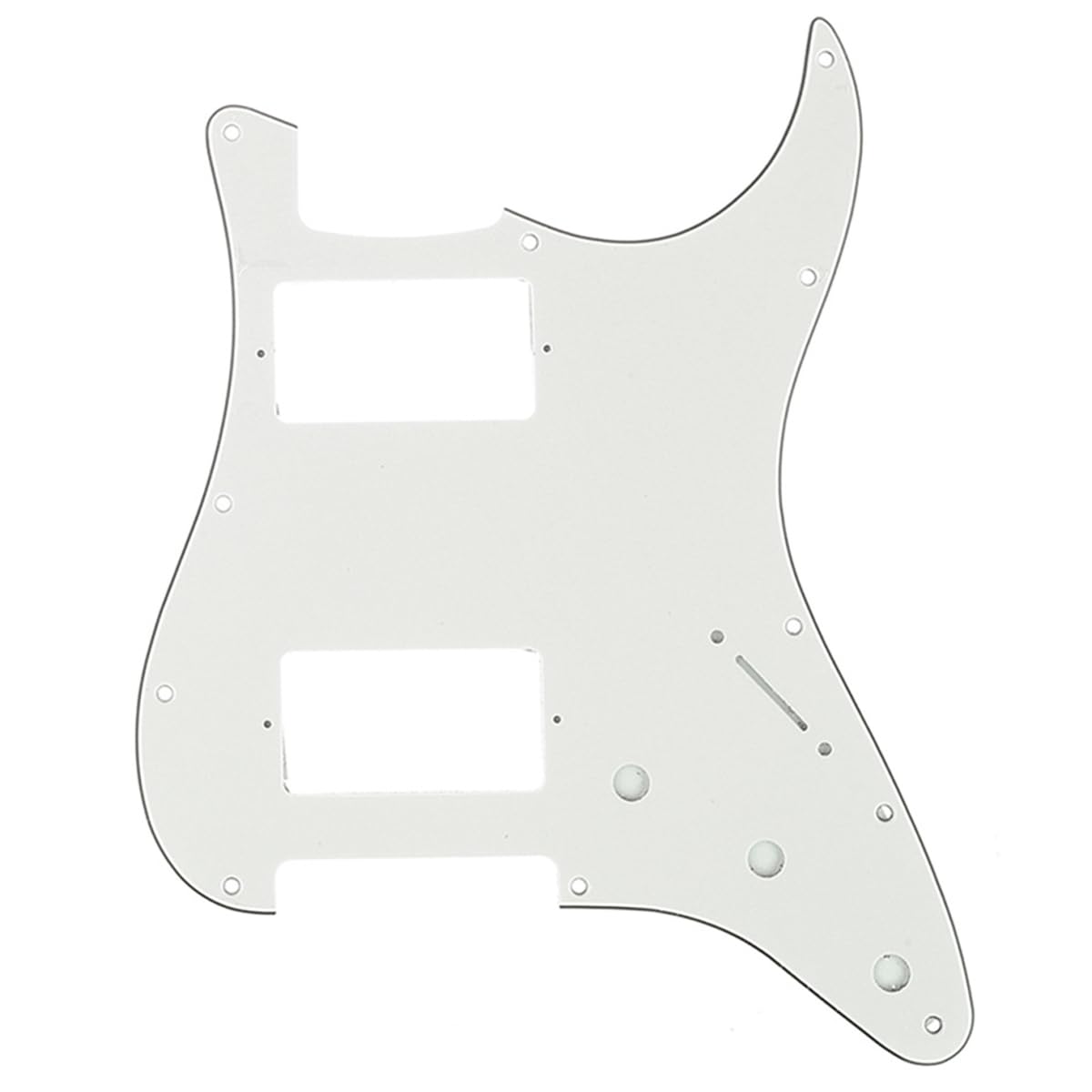 Musiclily Pro 11 Hole Hh Guitar Pickguard Humbucker Scratch Plate For Usa/Mexican Fender Standard Stratocaster Strat St Modern S
