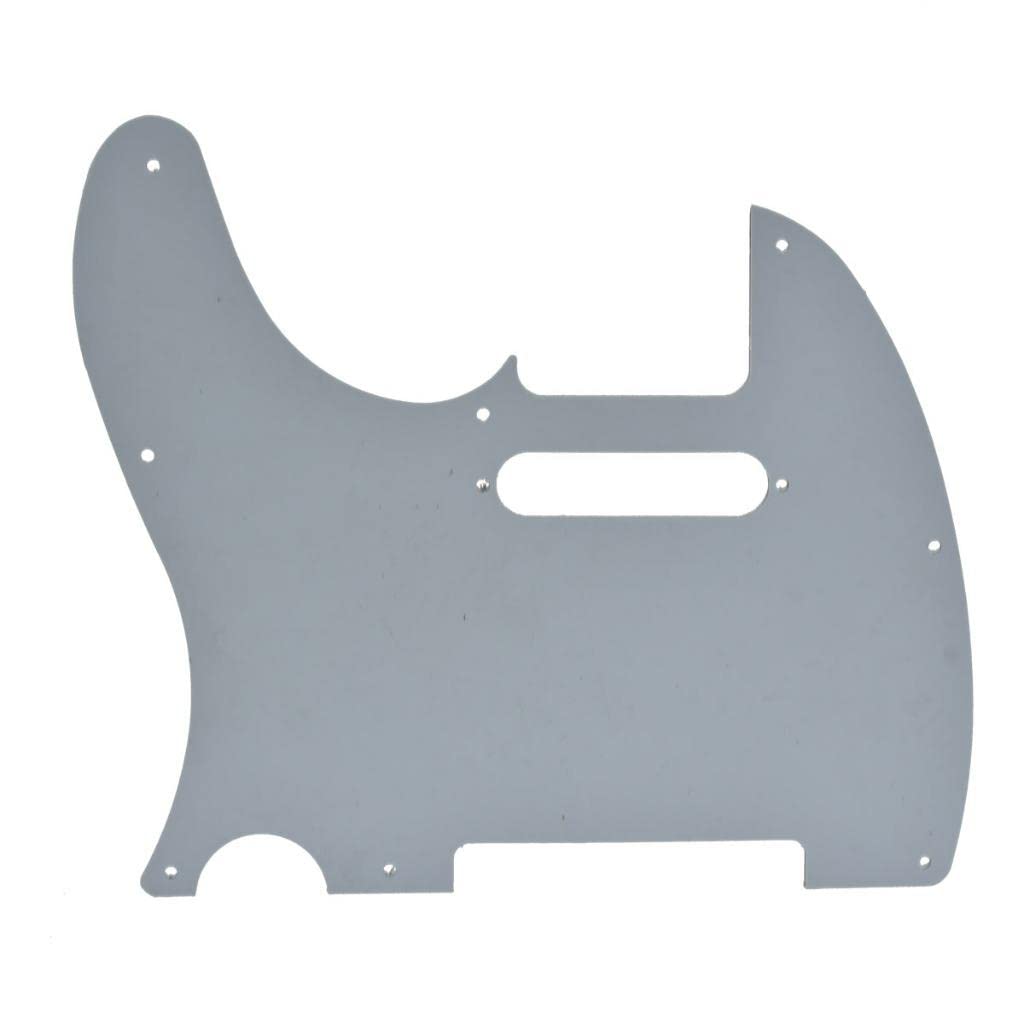 Dopro 8 Hole Tele Style Guitar Pickguard TL Pick Guard with Pickup Mounting Screw Holes for Tele/Telecaster DarkTortoise