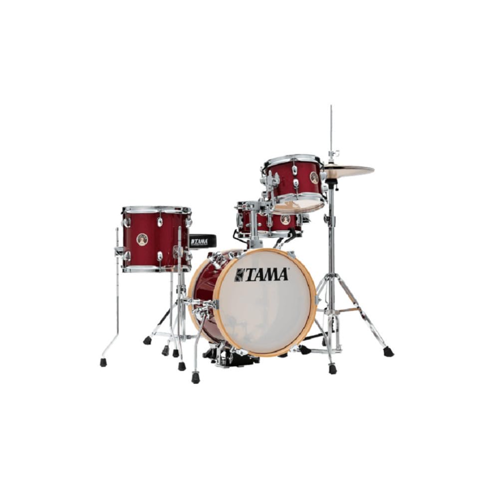 Tama Club-JAM Flyer LJK44S 4-piece Shell Pack with Snare Drum - Candy Apple Mist