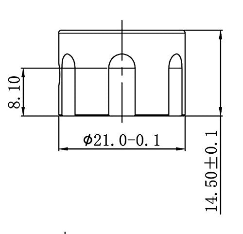 Guyker 3Pcs Guitar Potentiometer Control Knobs for 6mm(0.24   ) Dia. Shaft Pots - Knurled Volume and Audio Switch Knob Replaceme