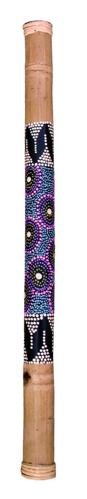 Bamboo Rain Stick, Rain Maker (32  paint)