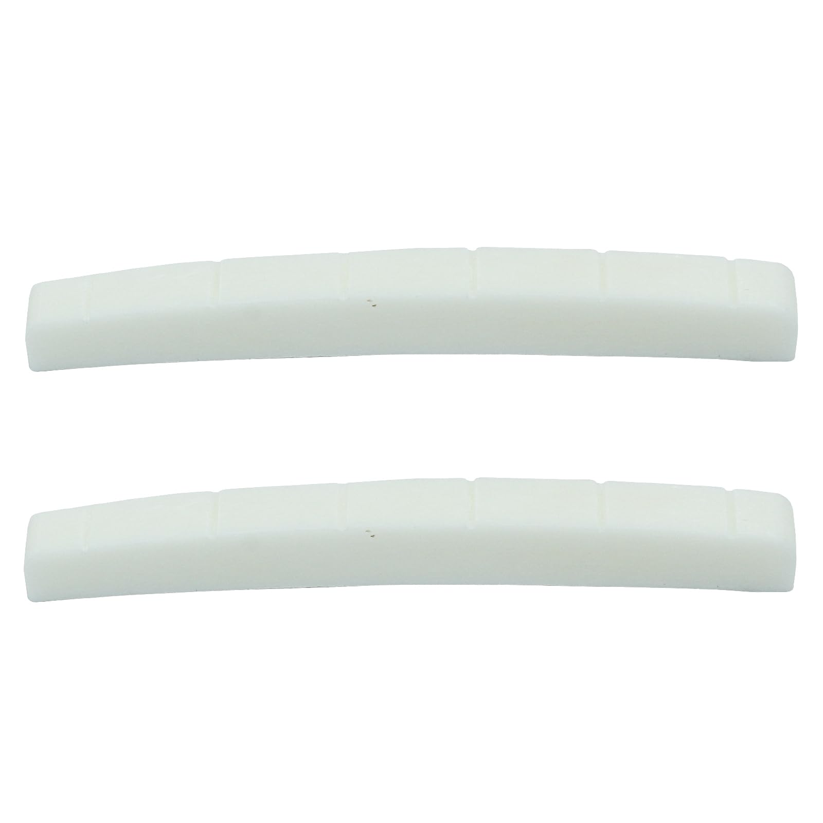 Hordion 42mm Guitar Bone Nut, 6 String Electric Guitar Nut Flat Bottom Pre-Slotted for Strat Tele Guitar (43 X 3.2 X 5/5.65/4.6m