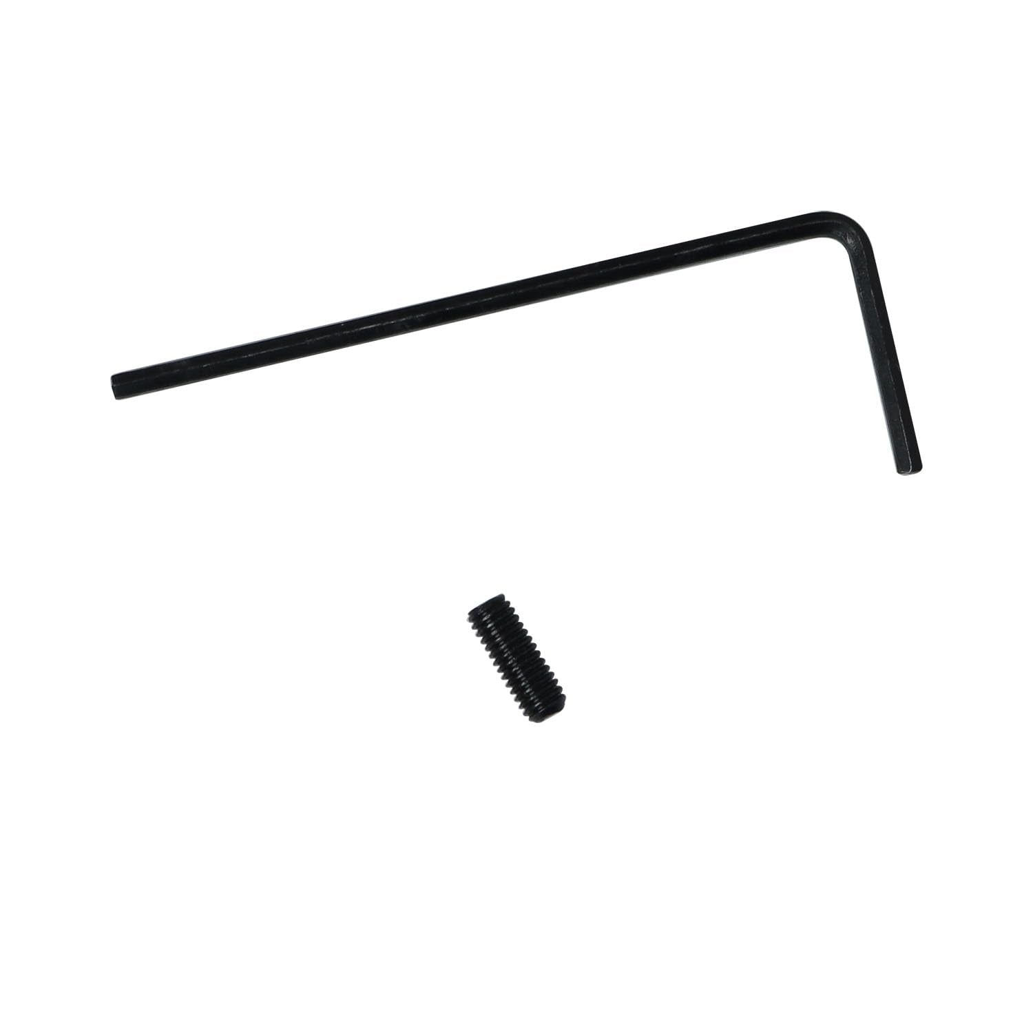 DGBRSM 30PCS M3x8 Metric Black Guitar Bridge Saddle Height Adjustment Screws Stainless Steel Guitar Bridge Saddle Height Adjustm