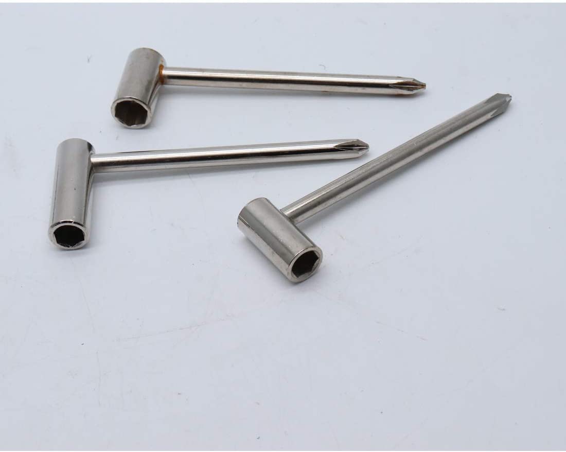 TUOREN Guitar Truss Rod Wrench Set with L Wrench 5-Pack