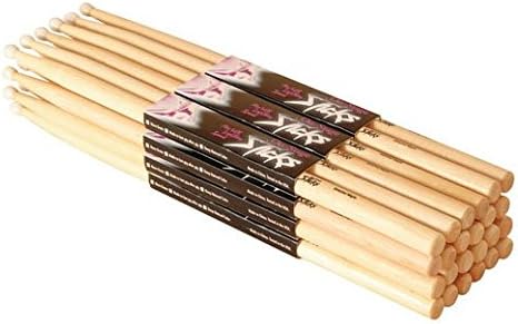 Maple Drum Sticks (5A, Wood Tip, 12pr)