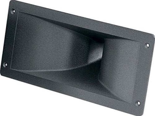 Rectangular Horn Flare w/1-in throat entry 12.2-in x 5.6-in x 4.9-in