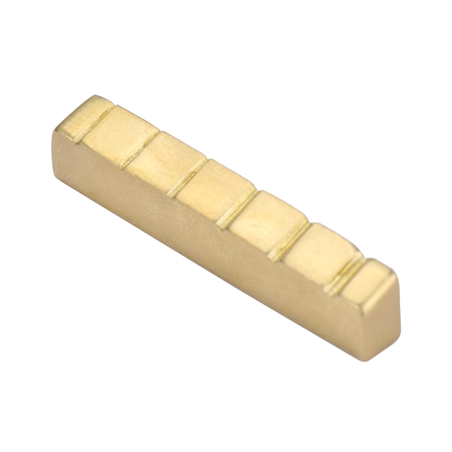 43mm 6 String Guitar Nut - Pre-Slotted Brass Nuts Replacement for EPI LP SG Style Electric Guitar