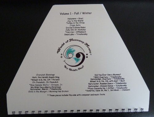 World of Harmony Music; Fall / Winter ~ Educational Classical, Holiday, Folk, and World Music Lessons; Beginning to Upper Interm