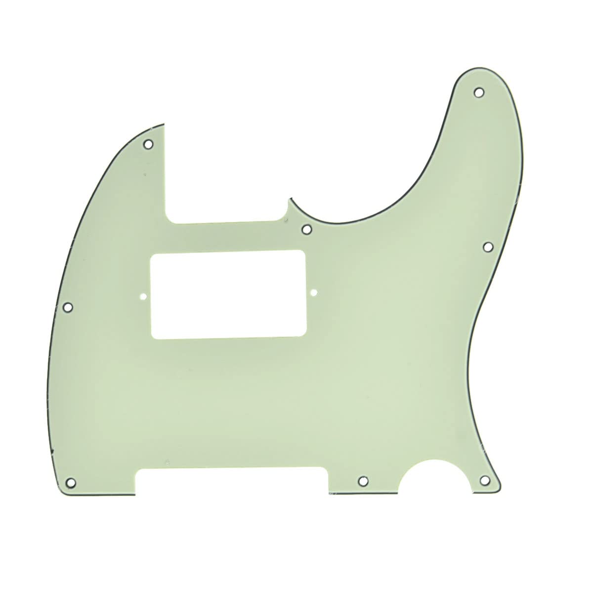 KAISH 8 Hole Tele Guitar Humbucker Pick Guard TL Pickguard for USA/Mexico Telecaster/Tele Mint Green