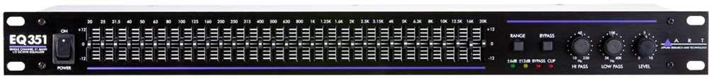 ART 351 EQ 31-Band 1/3 Octave Graphic Equalizer