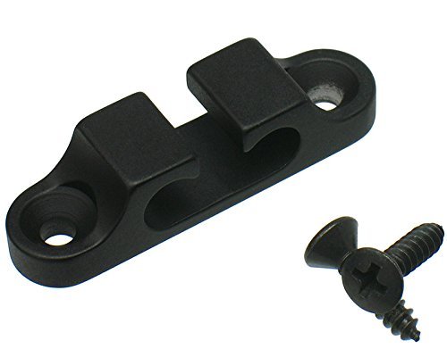 Hipshot Bass String Retainer, 2 String Black