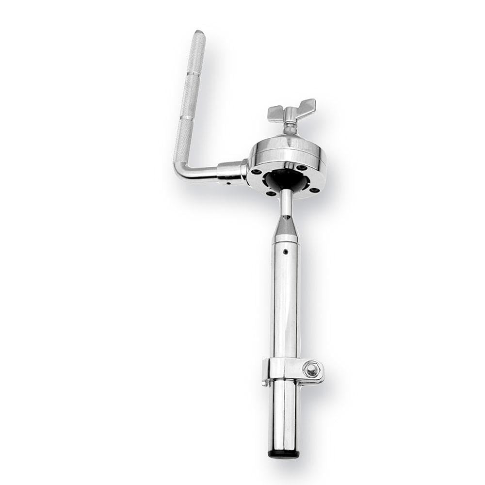 Gibraltar Medium Ball Arm 10.5mm L-Rod Tom Mount, Percussion Chrome Drum Set Hardware , Tom Holders for Drums, Drum Tom Hardware