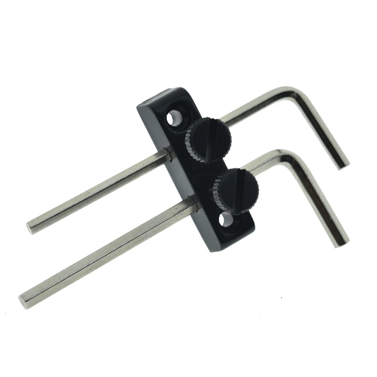 Dopro Black Guitar Bass Allen Wrench/Key Headstock Wrench Holder for FR Tremolo Guitar
