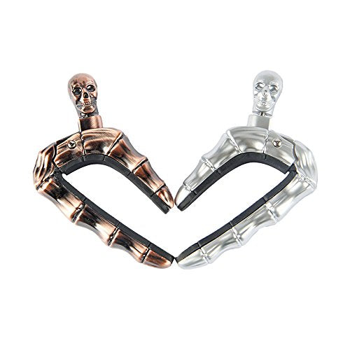 YUEKO Guitar Capo Skull Knob Design Universal 4 5 6 12 Strings Instrument Capos for Electric Classical Acoustic Guitar Bass Ukul