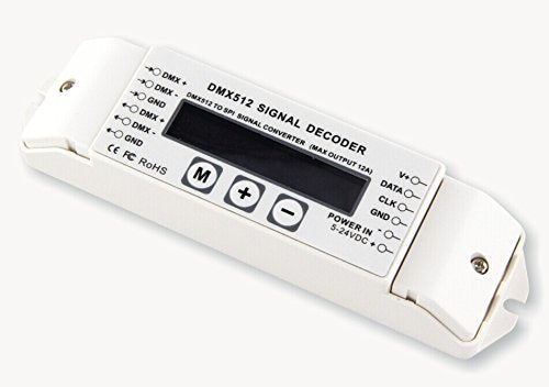 DMX512 Signal Decoder Adapts Microchip LED Dream Color Driving ICs Signal LCD Display Support