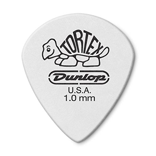 Jim Dunlop 478P10 Tortexa White Jazz Iii, 10Mm, 12Players Pack