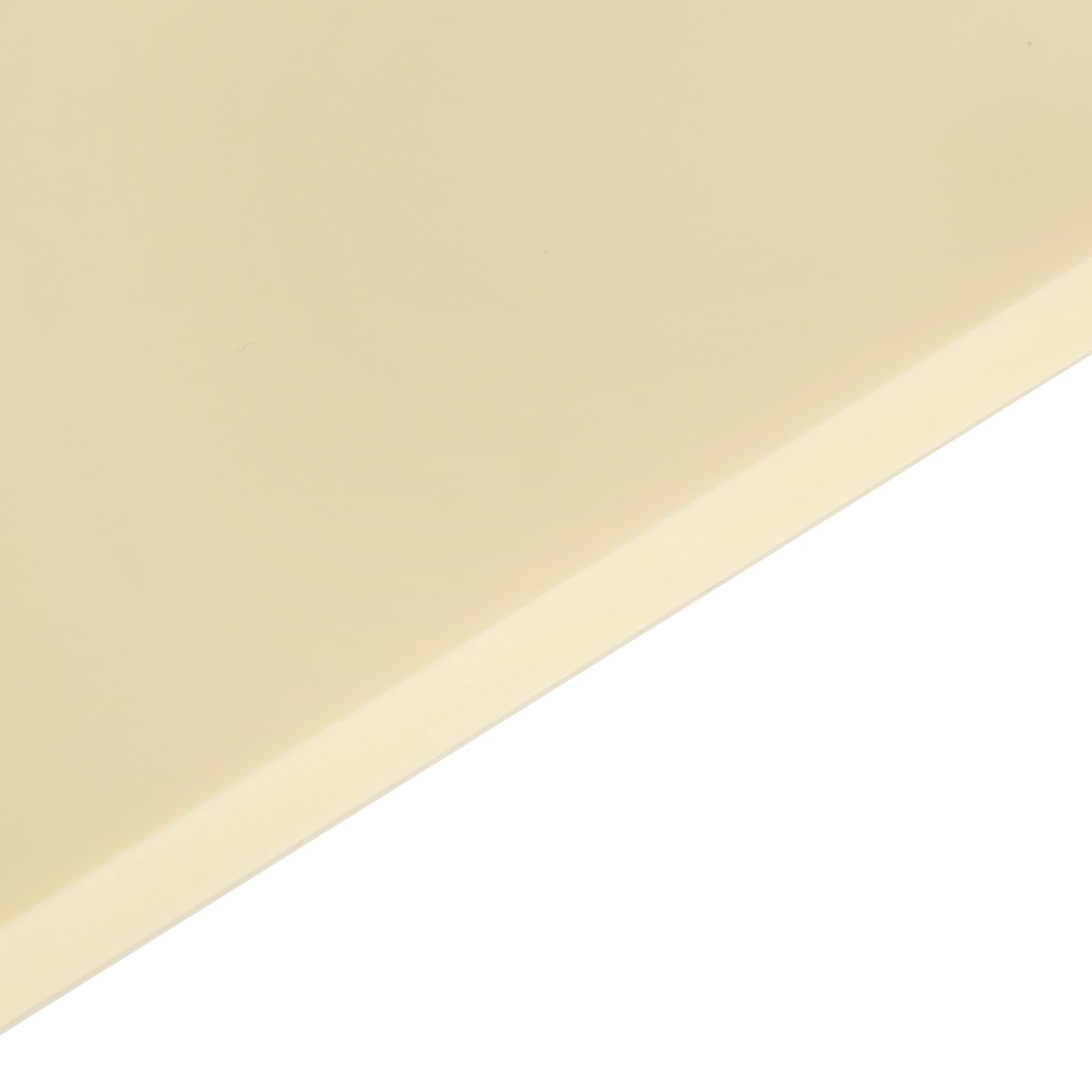 Banworks Electric Guitar 1 Ply Backplate 6-Hole Trem Tremolo Cover for USA/Mexican Fender Standard Strat ST JT/HGB-01 Cream