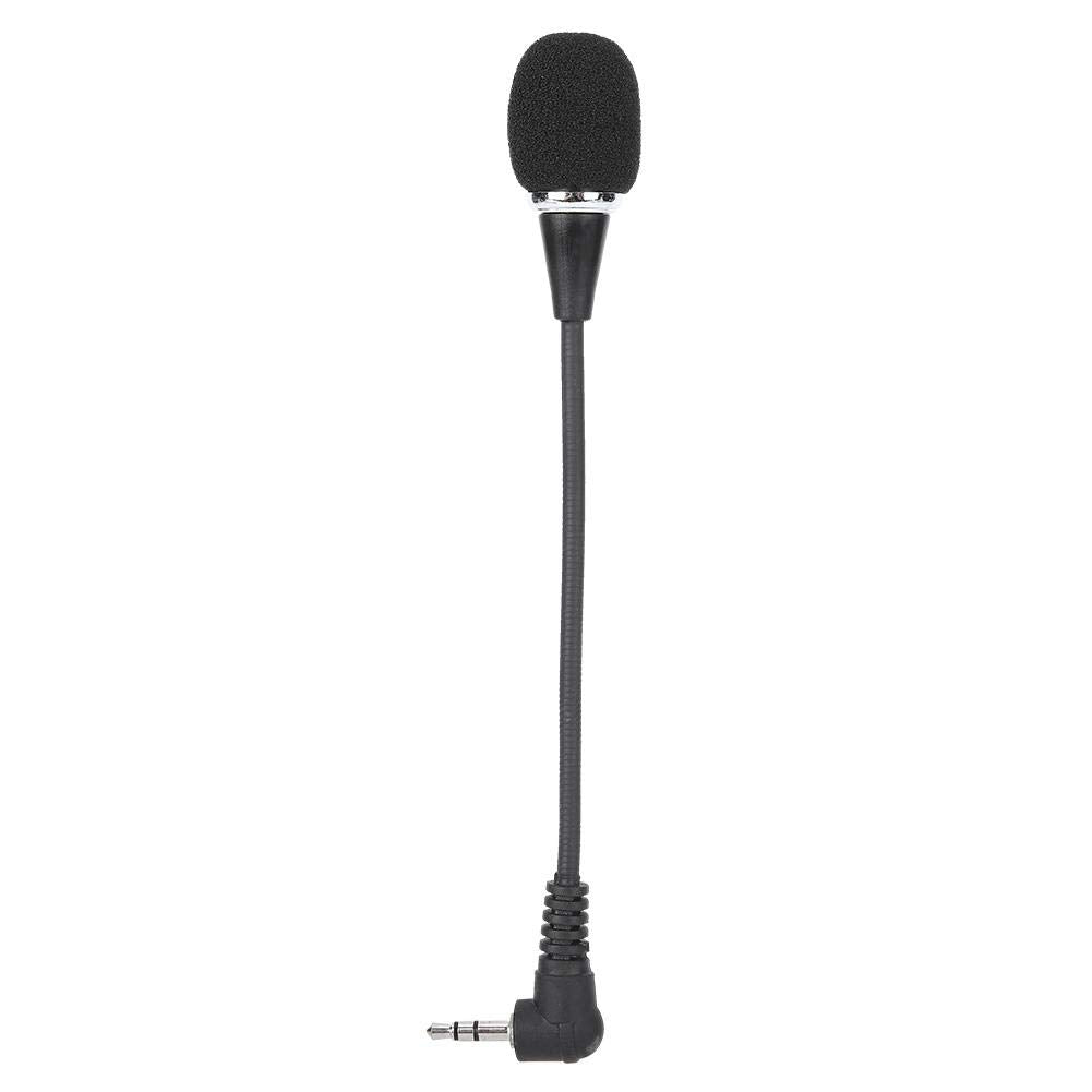 Mini Microphone Condenser,Omnidirectional Flexible Head Vocal Pickup Audio Amplified Equipment Standard 1/8 Inch (3.5 Mm) Aux-In
