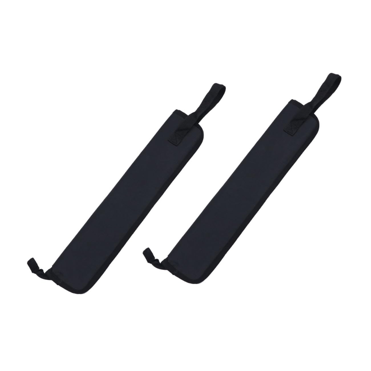 Besportble 2Sets 2Pcs Portable Drumstick Storage Pouch Durable Drumstick Accessories Case For Compact Black Drum Stick Holder Fo