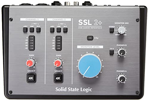 SSL SSL2+ 2-In4-Out USB-c Audio Interface