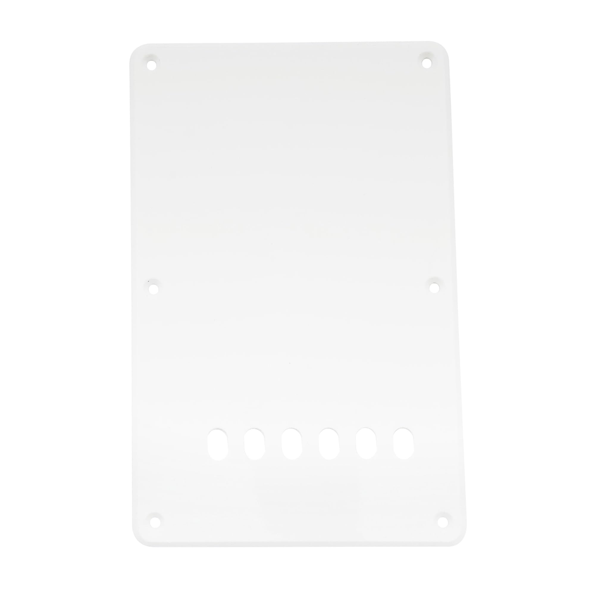 Musiclily Guitar Back Plate Tremolo Cavity Cover Backplate for China Made Squier Guitar Parts,1Ply Black