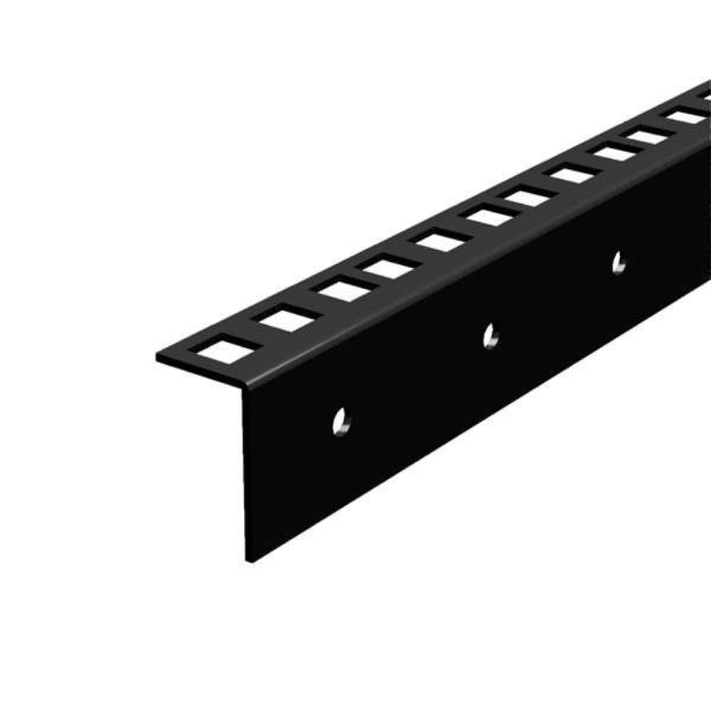 Penn-Elcom Rack Rails (8U) 14 Length Square Hole/Sold as a Pair
