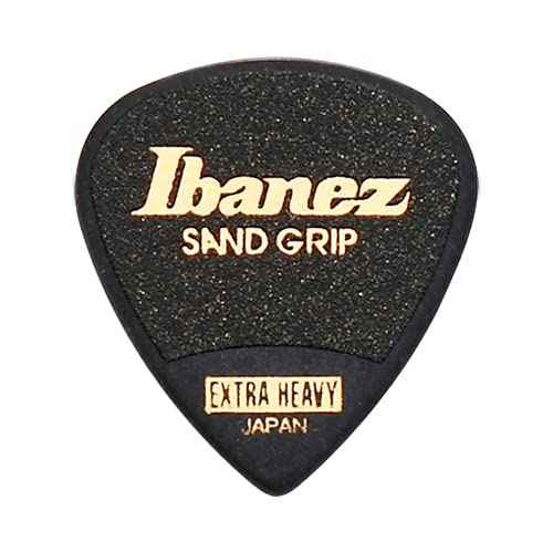 Ibanez PPA16XSG Wizard Series, Sand Grip Picks 6 Pack 1.2mm (PPA16XSGBK)