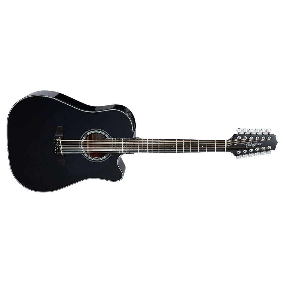 Takamine GD30CE-12 12-string Acoustic-electric Guitar - Black