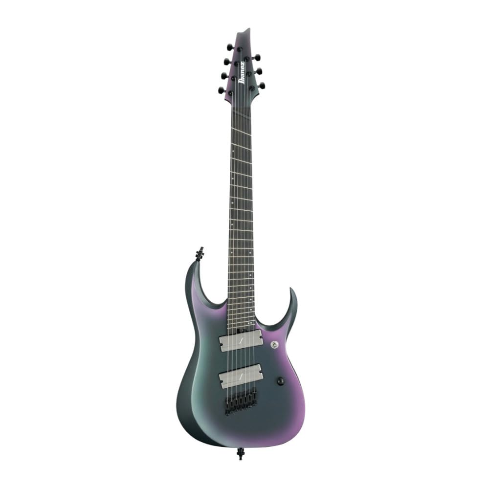 Ibanez Axion Label RGD71ALMS 7-string Electric Guitar - Black Aurora Burst Matte