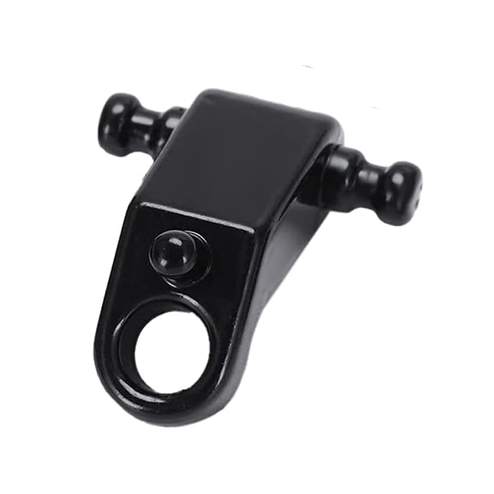 Electric Guitar String Retainers Tree Standard Roller String Guides Pack of 2pcs (3 Pcs Black)