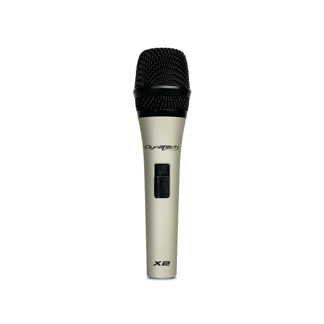 Dynatech X2 High Performance Vocal Microphone With Cable And Clip