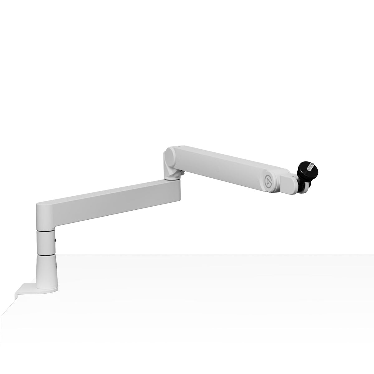 Elgato Wave Mic Arm Pro White - 360 Rotatable Low Profile Gas Spring Microphone Arm, Works Mics/Shure Sm7B/Hyperx Quadcast/Rode/