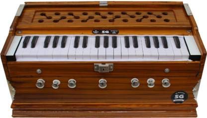 Sg Musical Tbt12 3 1/4 Octave Harmonium (Two Fold Bellow)