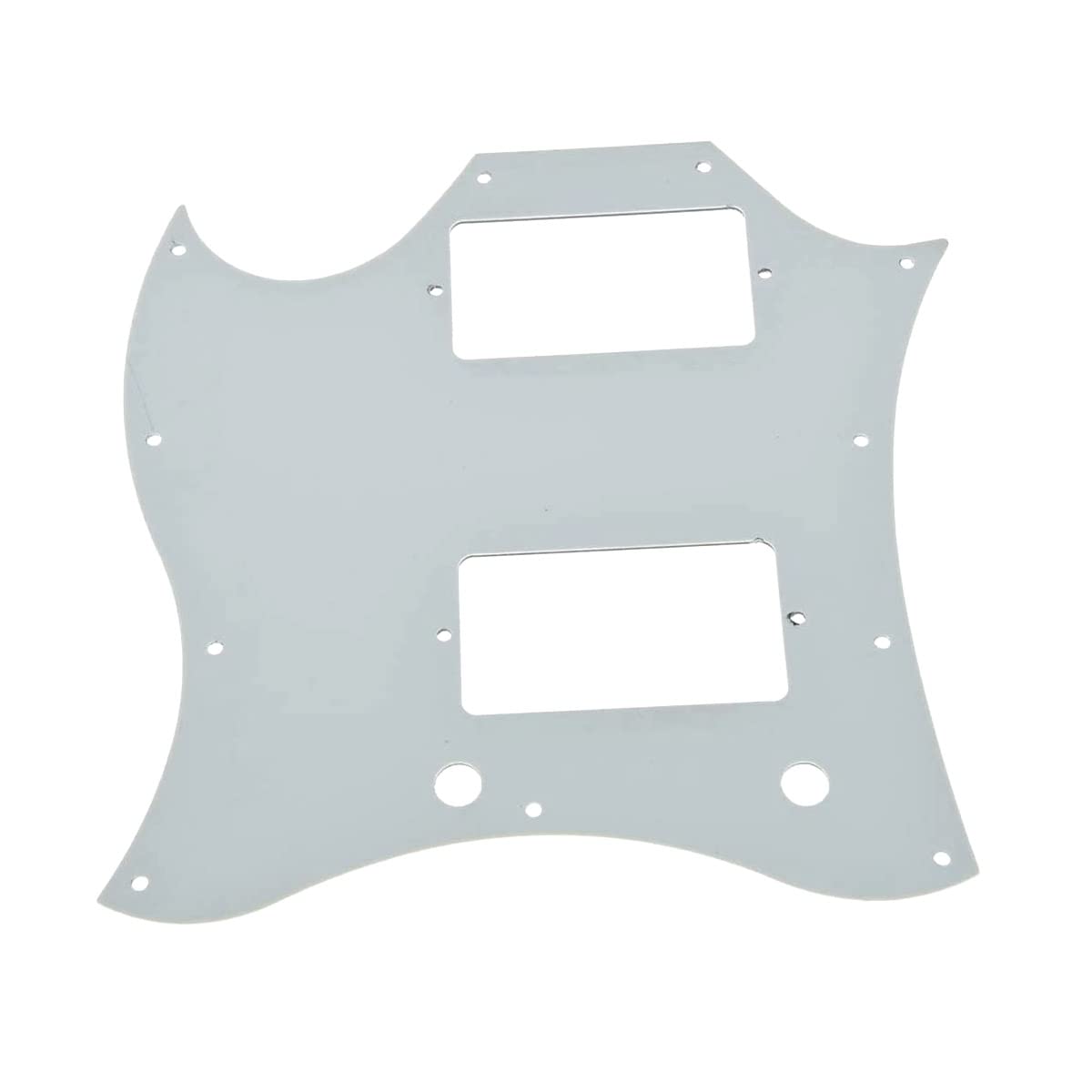 Dopro American Standard SG Guitar Full Face Pickguard fits USA Gibson SG Special Guitar White 3 Ply