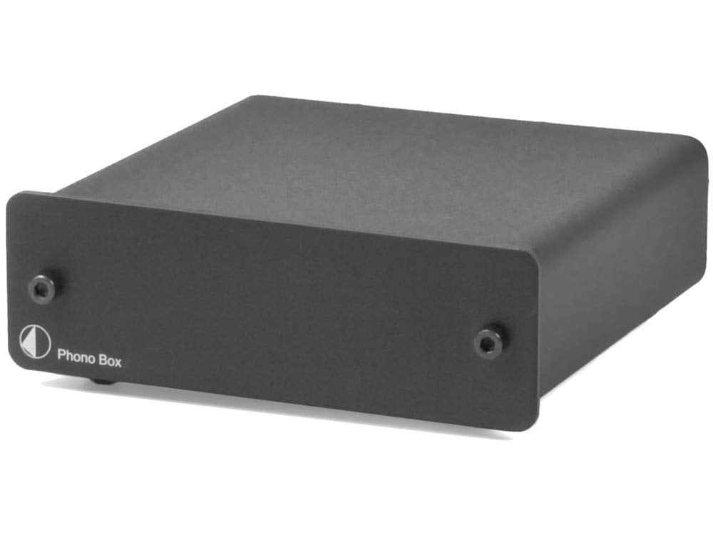 Pro-Ject Audio - Phono Box DC - MM/MC Phono preamp with line Output (Black)