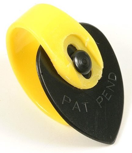 Fred Kelly Picks D5J-H-3 Delrin Bumblebee Jazz Heavy Guitar Pick Small