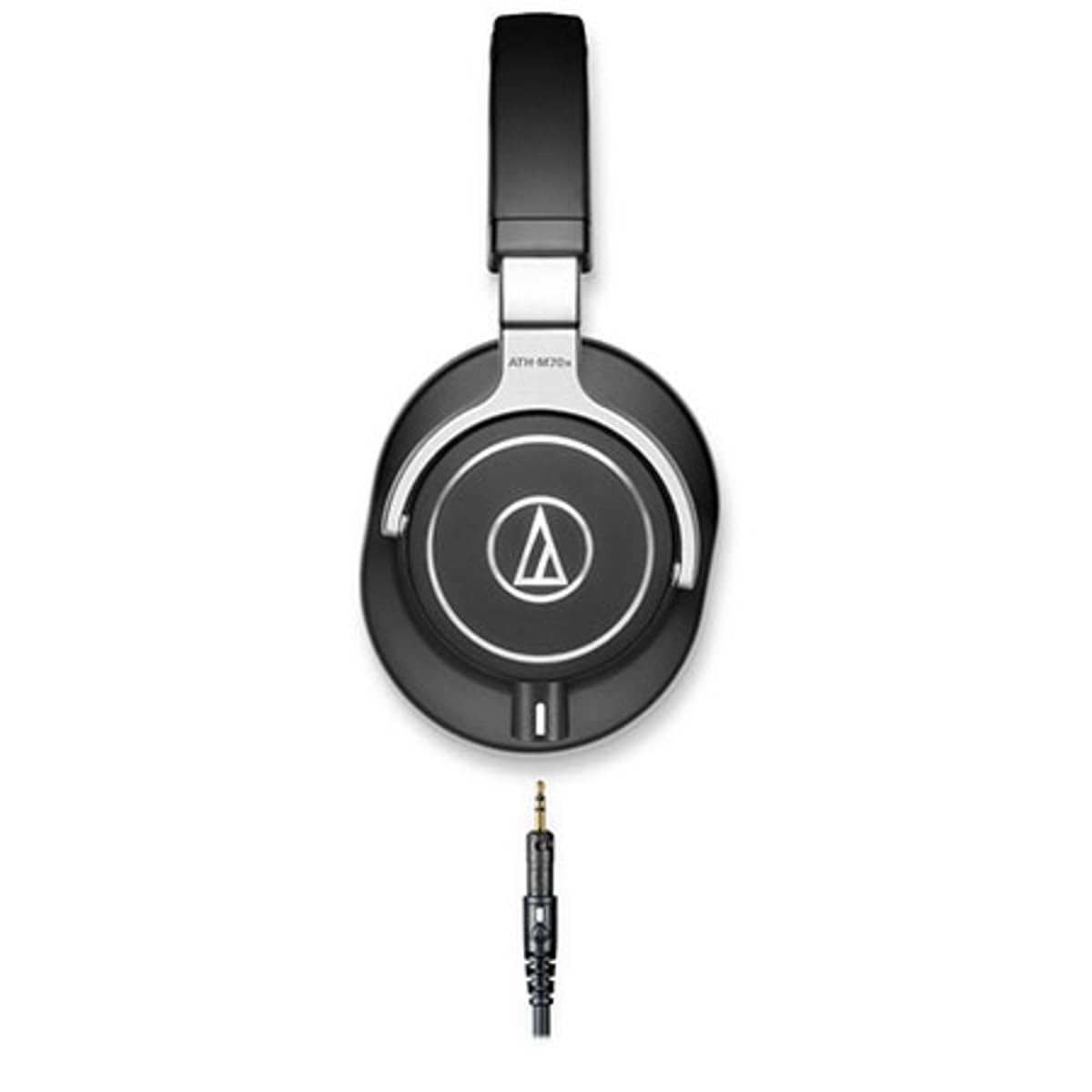 Audio-Technica ATH-M70X Closed-Back Dynamic Professional Studio Monitor Headphones