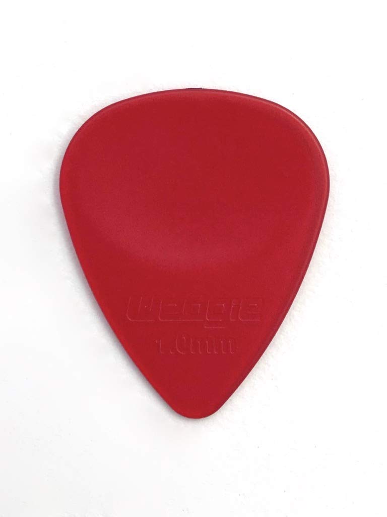Wedgie Wcpp100 1.00Mm Wedgie Clear Pick 12 Pack, Red