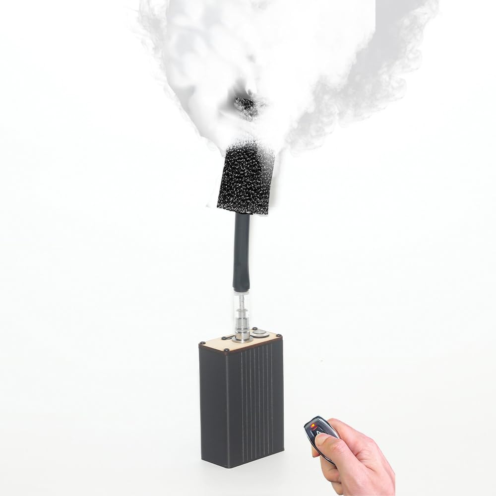 Portable Mini Fog Machine Fogger Remote Control Lightweight Handheld Smoke Machine for Photography Halloween Decorations Tiktok 