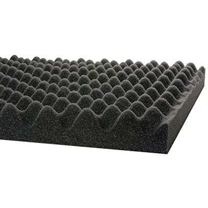 Ygm Acoustic Foams (6X3 Sheet - Set Of 2) Egg Crate Tray Soundproofing Studio Acoustic Foam - 1.5 Inches
