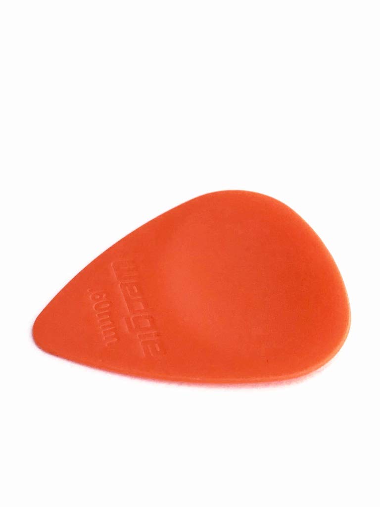 Wedgie WDPP60 0.60mm Wedgie Delrin Pick, 12 Pack, Orange