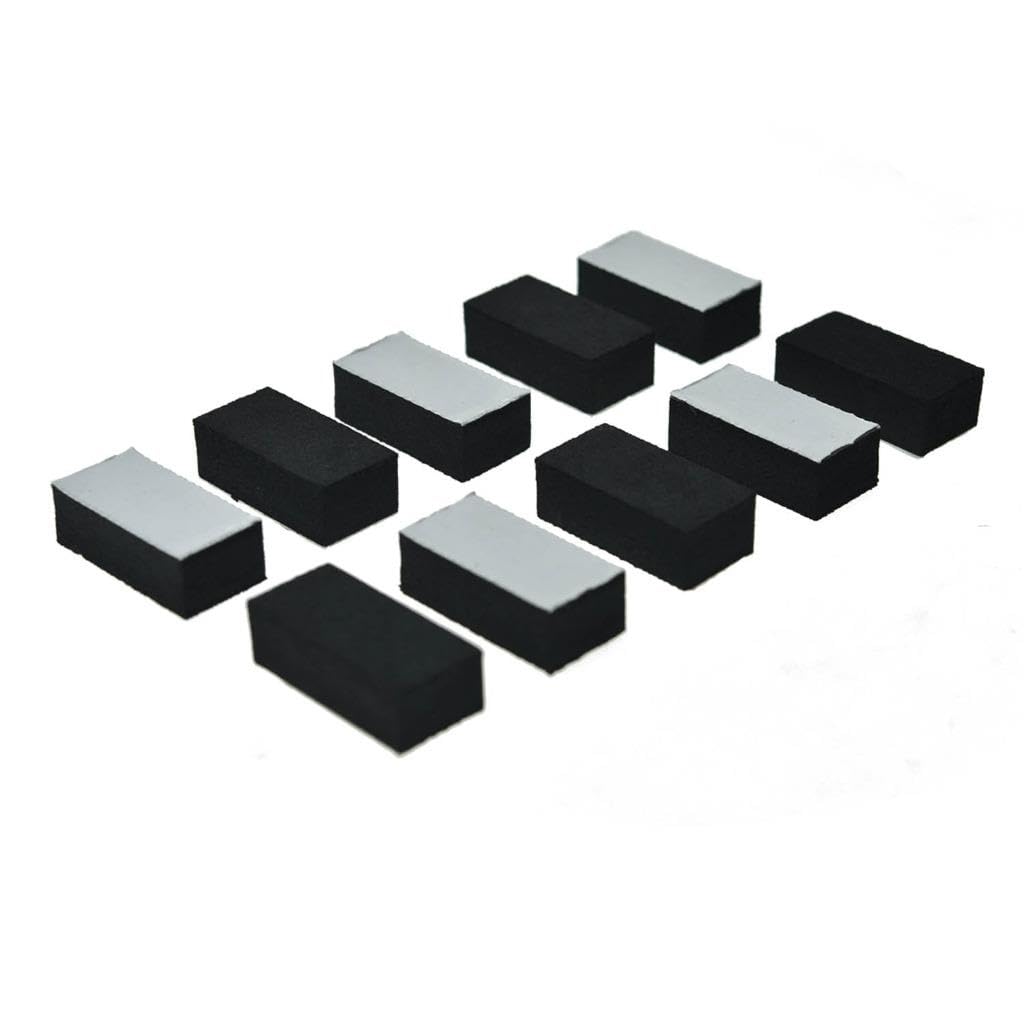 Dopro 10pcs 40x20x13mm Guitar Bass Pickup Spring Foam Cushions Pickup Height Foam for Precision Bass Pickups
