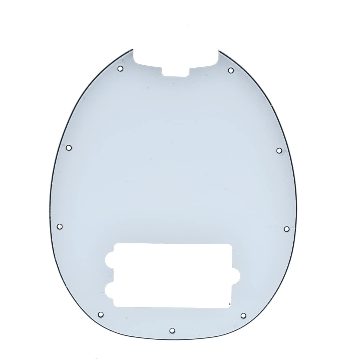 Dopro Bass Pickguard Fit For Musicman Classic 4 String Stingray Bass Models White 3Ply