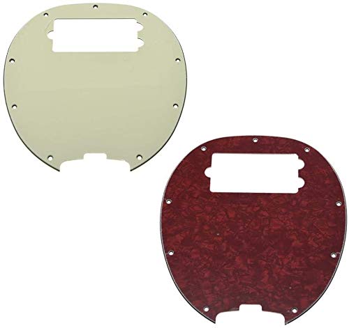 Dopro Bass Pickguard Fit for Musicman classic 4 string StingRay bass models Vintage Tortoise