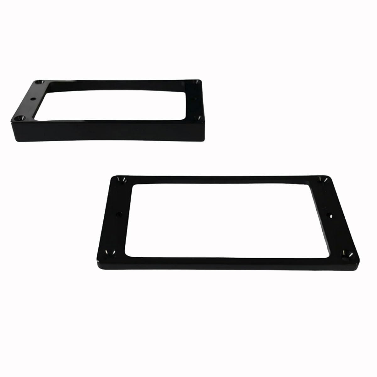 Allparts Humbucker Pickup Rings Set Curved - Black
